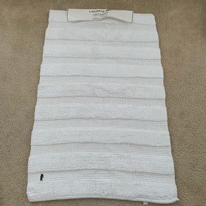 Lacoste Cotton Bath Mat